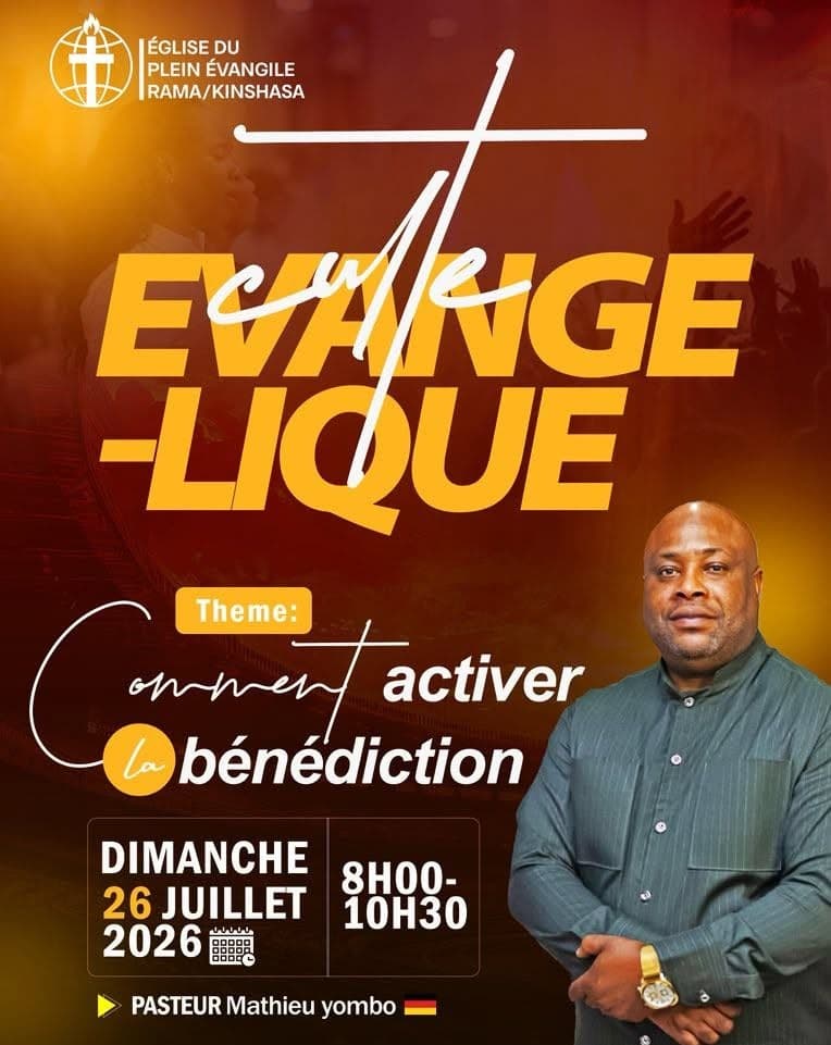 Culte évangélique — Comment activer la bénédiction